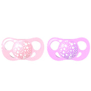 Twistshake® 2x Duda Pastel Pink&Purple (0+/6+) 6+M Twistshake