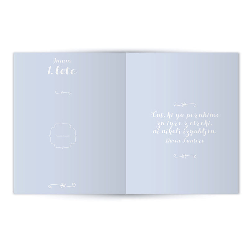 Z ljubeznijo, Mama® Malčkov dnevnik Moder Z ljubeznijo, Mama