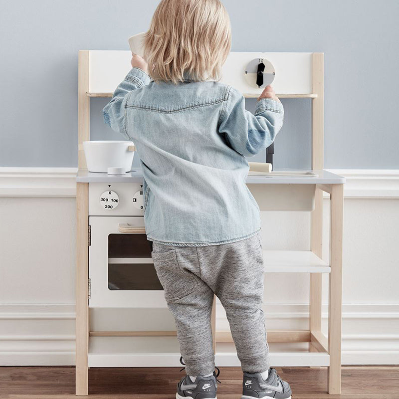 Kids Concept® Otroška Kuhinja Nature/White Kid's Concept