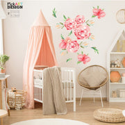 Pick Art Design® Stenske nalepke Rože Pick Art Design