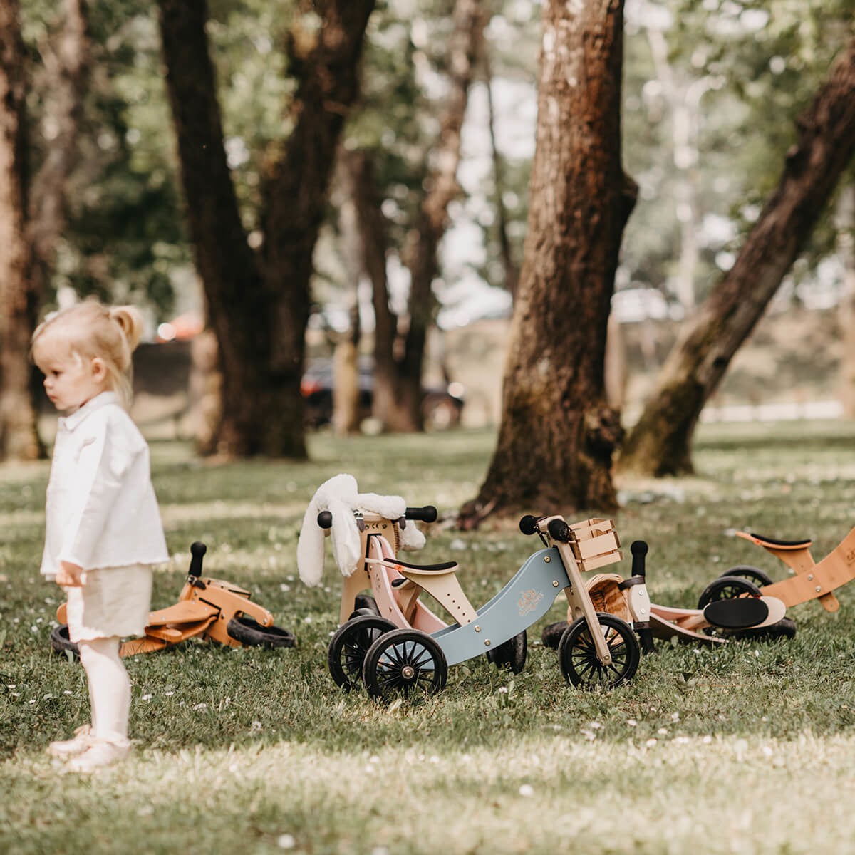 Kinderfeets® Lesen poganjalec Tiny Tot PLUS 2v1 Slate Blue Kinderfeets