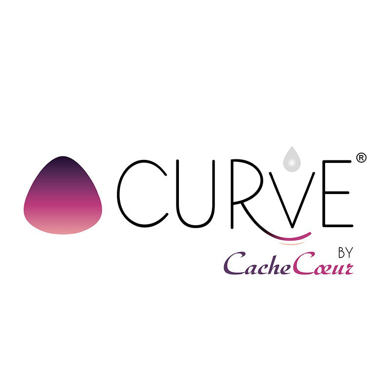 Cache Coeur® Nočne pralne blazinice za dojenje Curve 2 kosa Cache Coeur