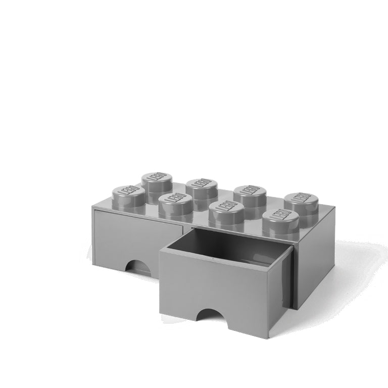 Lego® Škatla za shranjevanje s predali 8 Medium Stone Grey Lego