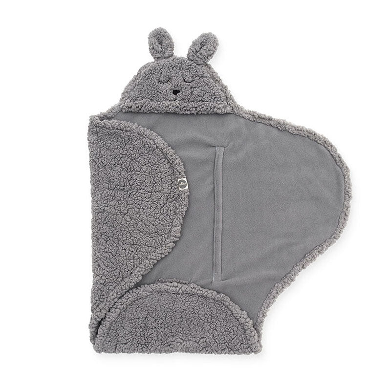 Jollein® Odeja za avtosedež Bunny Storm Grey 105x100 Jollein