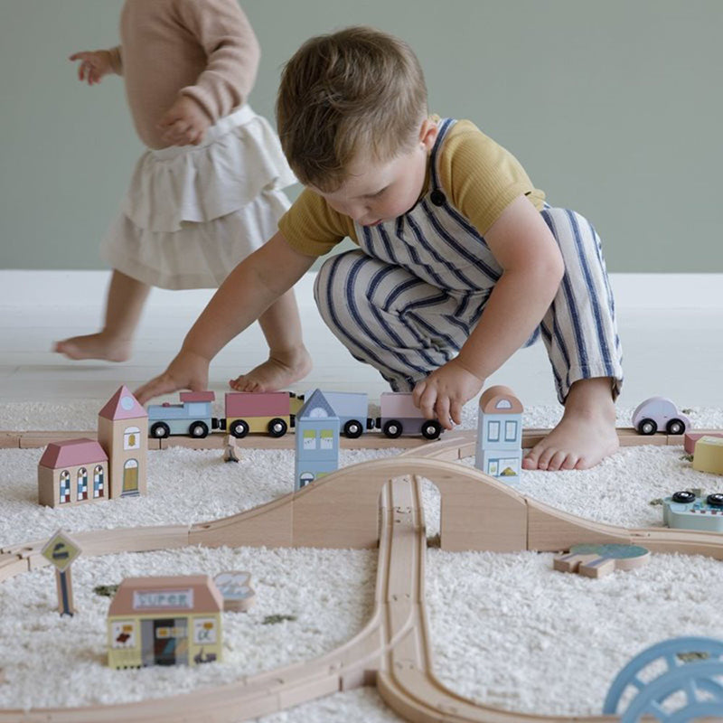 Little Dutch® Railway Train XXL Set - Starterkit Little Dutch