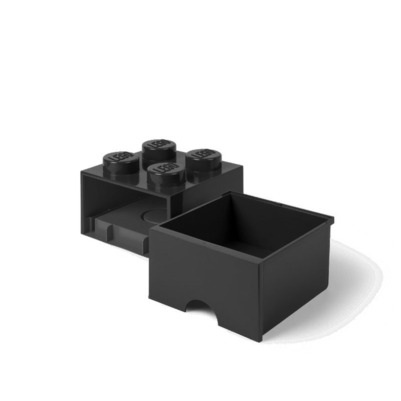 Lego® Škatla za shranjevanje s predali 4 Black Lego