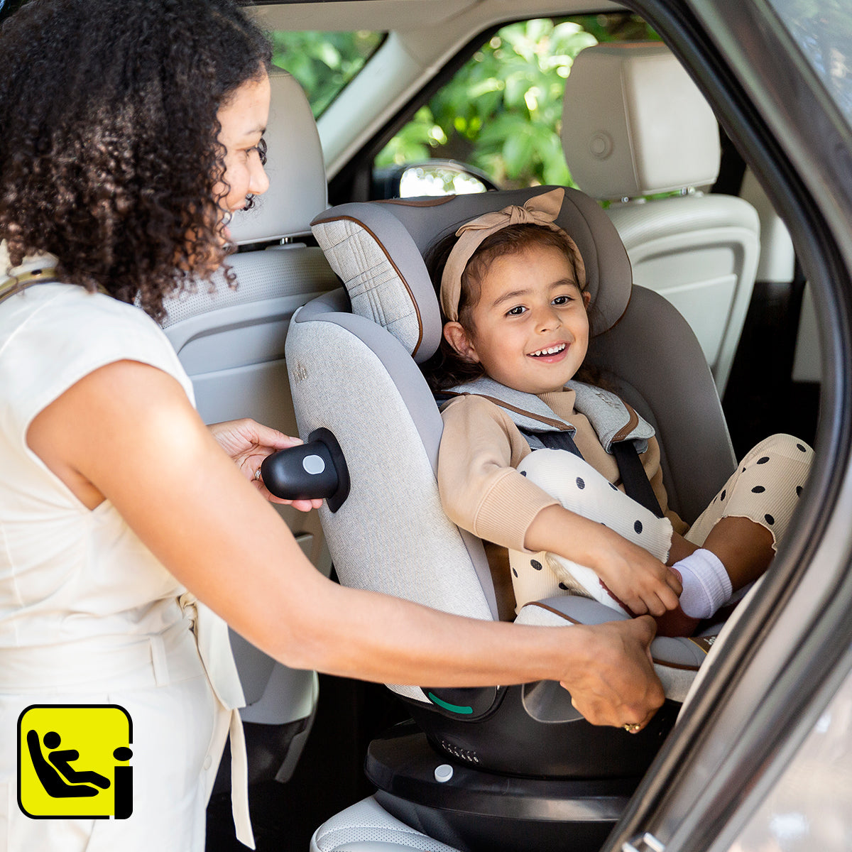 Joie® Otroški avtosedež i-Spin™ Grow i-Size 0+/1/2 (40-125 cm) Signature Oyster Joie