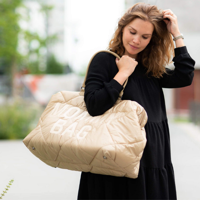 Childhome® Previjalna torba Mommy Bag Beige Childhome