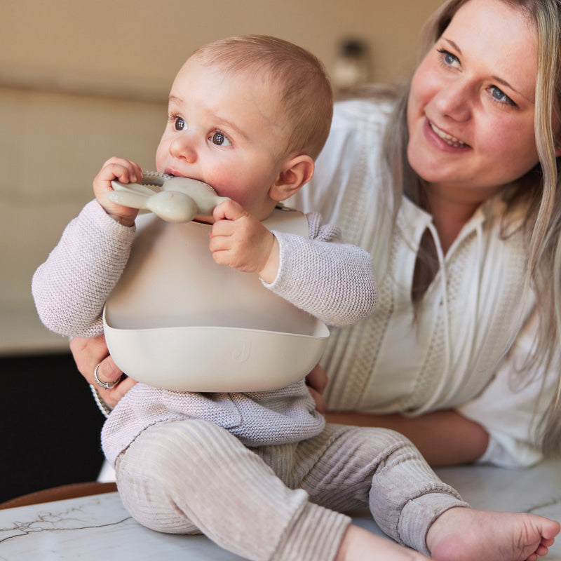 Jollein® Silikonski slinček Nougat Jollein