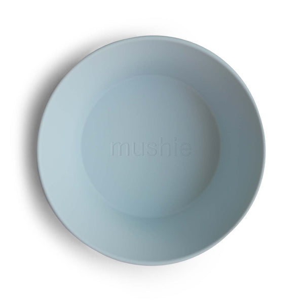 Mushie® Set dveh skledic Powder Blue Mushie