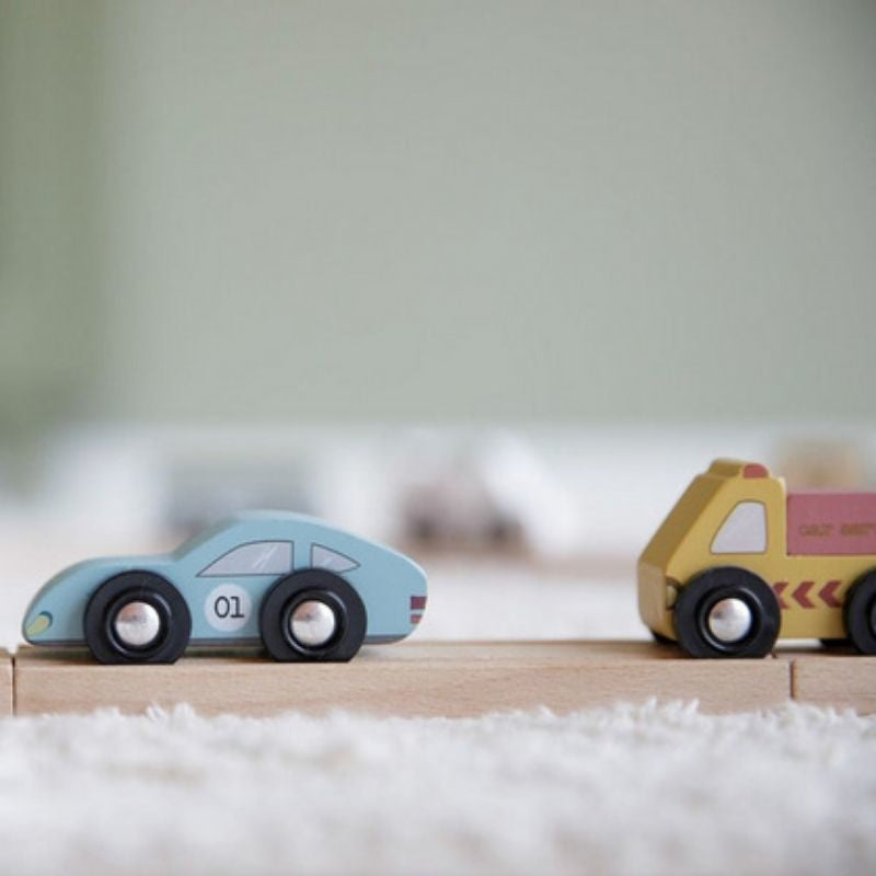 Little Dutch® komplet lesenih avtomobilčkov Little Dutch
