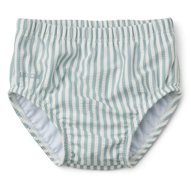 Liewood® Otroške kopalke Anthony Stripe Sea Blue/White 56 62 Liewood
