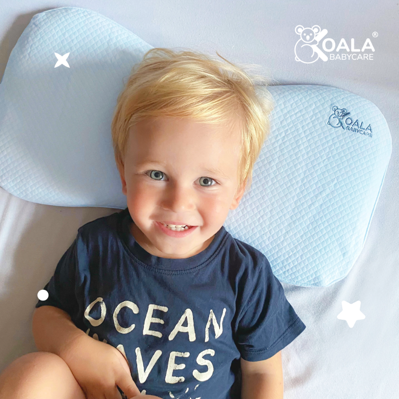 Koala Babycare® Moj prvi vzglavnik Perfect Head Maxi AIR Blue Koala Babycare
