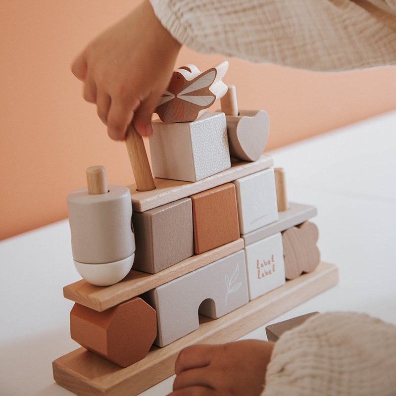 Label Label® Lesena natikanka House Nougat Label Label