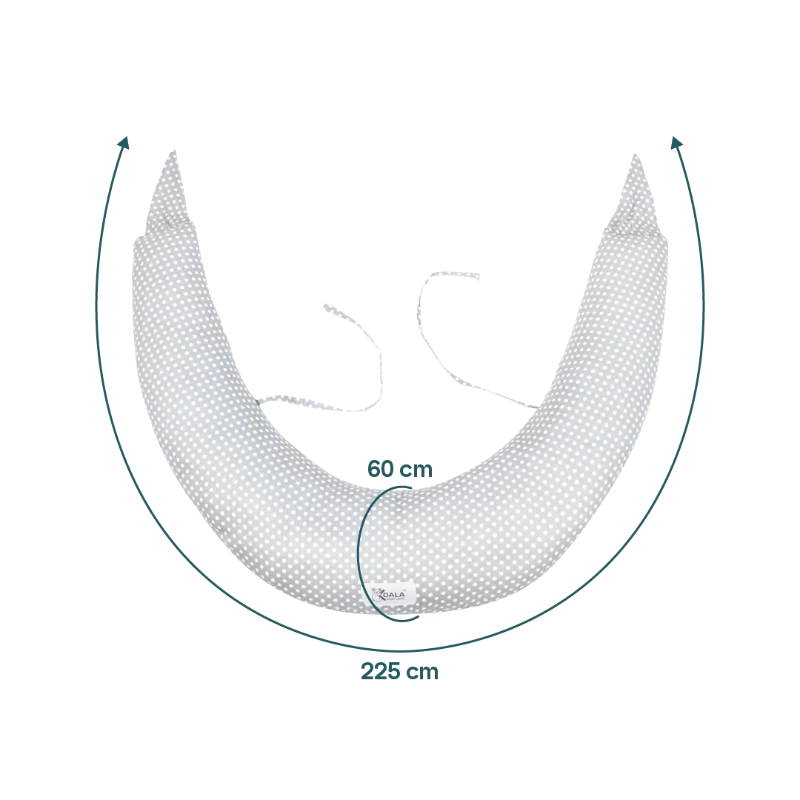 Koala Babycare® Blazina za nosečnice Hug Comfy Grey Koala Babycare