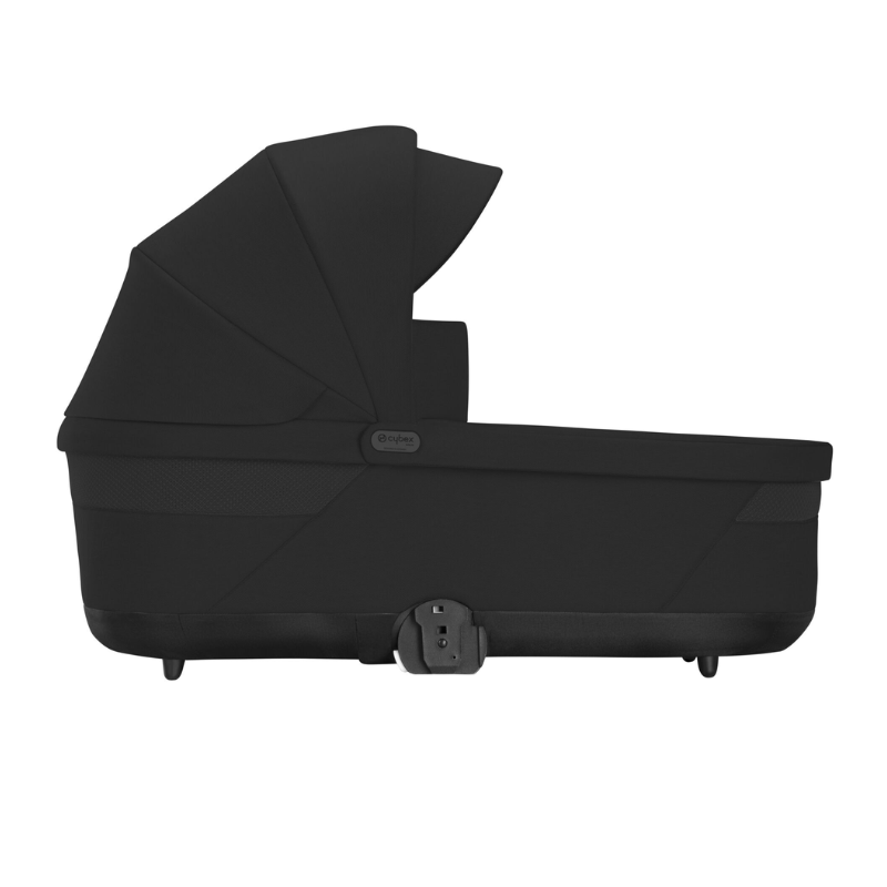 Cybex® Otroški voziček 4v1 Balios S Lux + Avtosedež Cloud G + IsoFix baza G Moon Black (+ Rain cover) Cybex