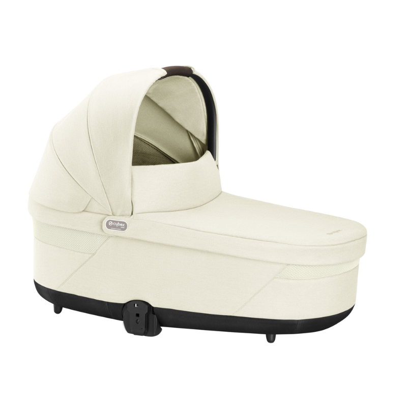 Cybex® Otroški voziček s košaro 2v1 Balios S Lux (0-22 kg) Seashell Beige (Taupe Frame) Cybex