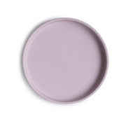 Mushie® Silikonski krožnik z vakumskim dnom Soft Lilac Mushie