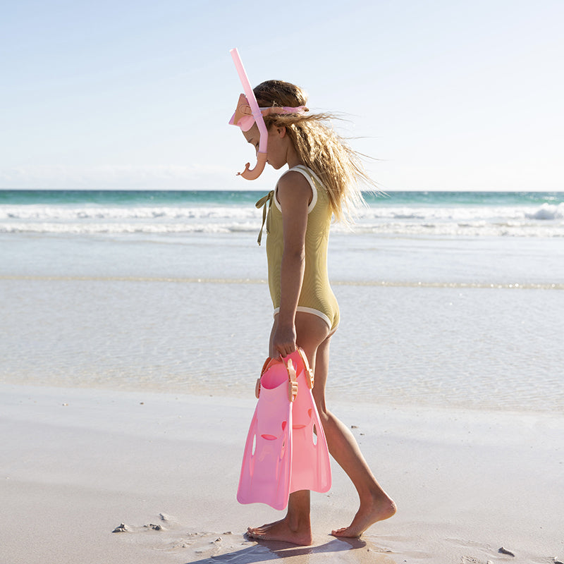 SunnyLife® Otroški set za potapljanje (EU 35-38) Sea Seeker Strawberry SunnyLife