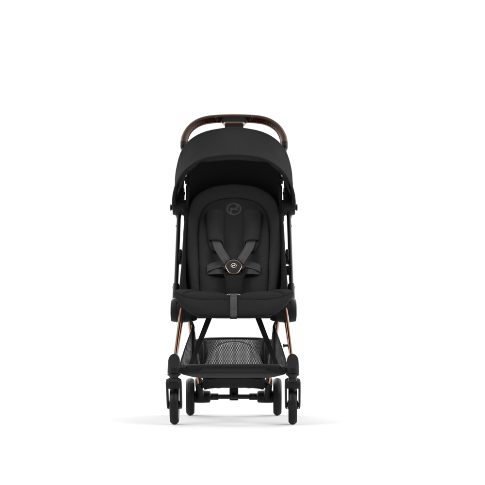 Cybex Platinum® Otroški voziček Coya™ Sepia Black (Rosegold Frame) Cybex Platinum