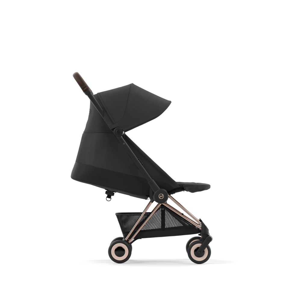 Cybex Platinum® Otroški voziček Coya™ Sepia Black (Rosegold Frame) Cybex Platinum