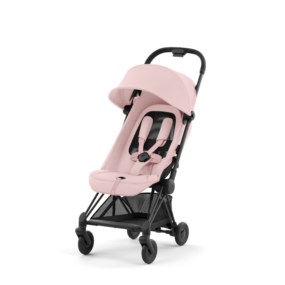 Cybex Platinum® Otroški voziček Coya™ Peach Pink (Matt Black Frame) Cybex Platinum
