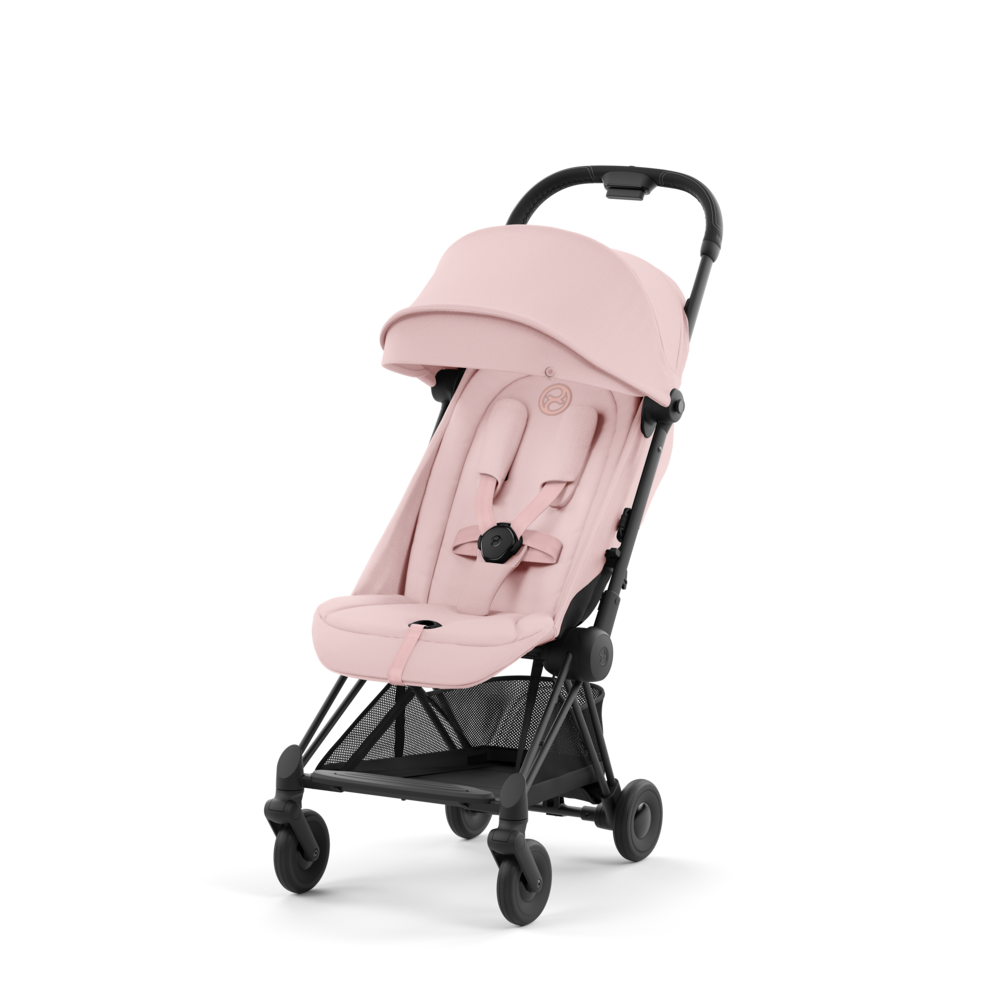 Cybex Platinum® Otroški voziček Coya™ Peach Pink (Matt Black Frame) Cybex Platinum