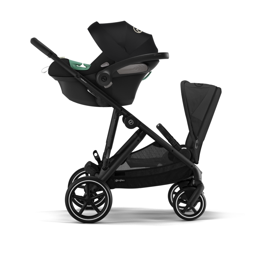 Cybex® Otroški voziček Gazelle™ S Moon Black (Black Frame) Cybex