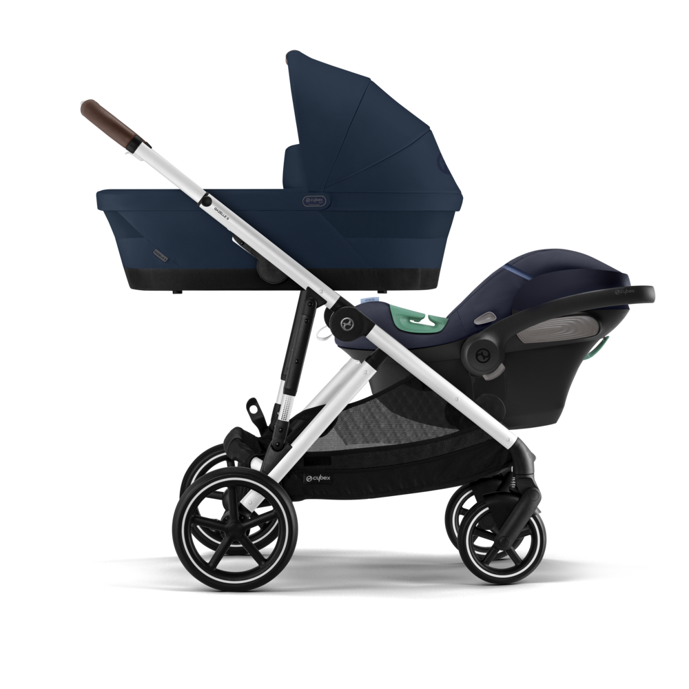 Cybex® Otroški voziček Gazelle™ Ocean Blue (Silver Frame) Cybex