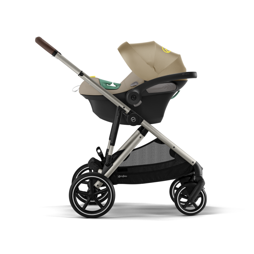 Cybex® Otroški voziček Gazelle™ Seashell Beige (Taupe Frame) Cybex