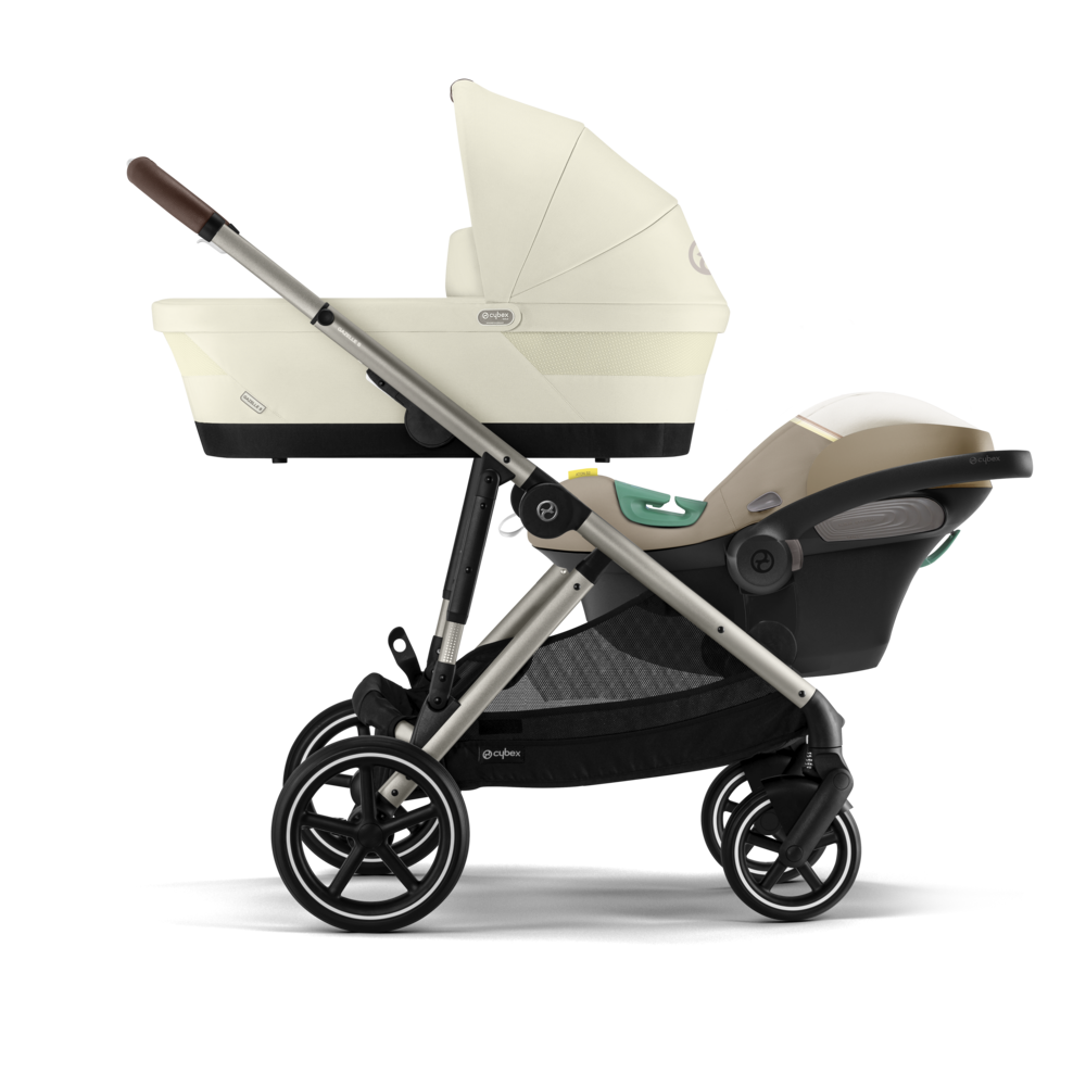 Cybex® Otroški voziček Gazelle™ Seashell Beige (Taupe Frame) Cybex