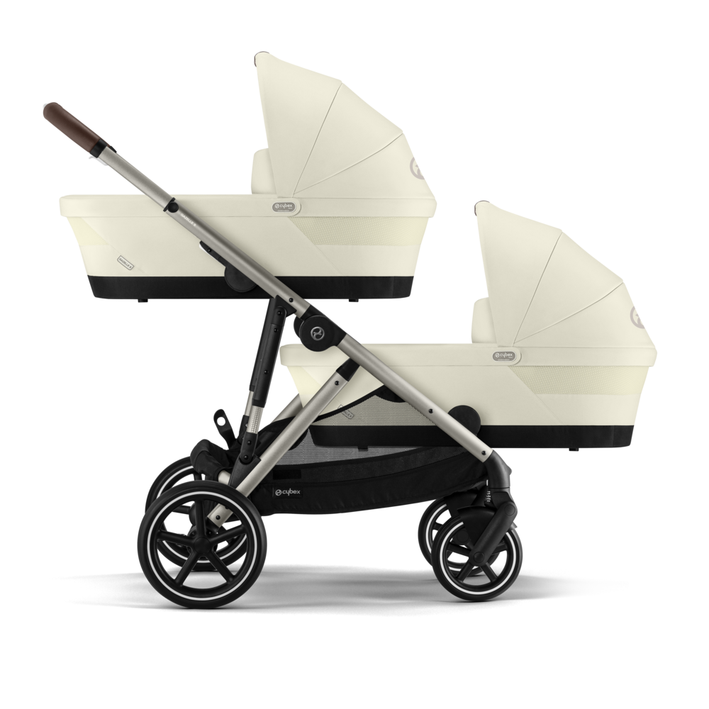 Cybex® Otroški voziček Gazelle™ Seashell Beige (Taupe Frame) Cybex