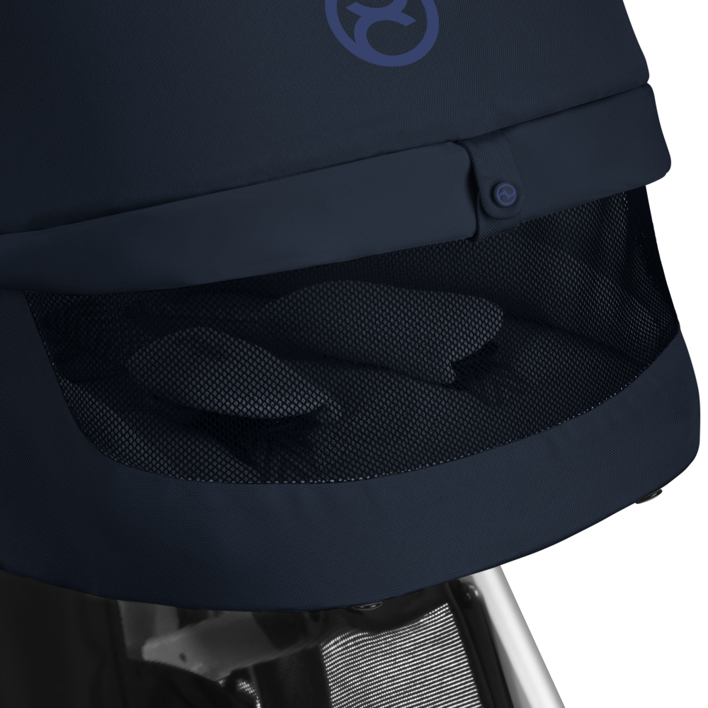 Cybex® Otroški voziček Talos S LUX (0-22 kg) Ocean Blue (Silver Frame) Cybex