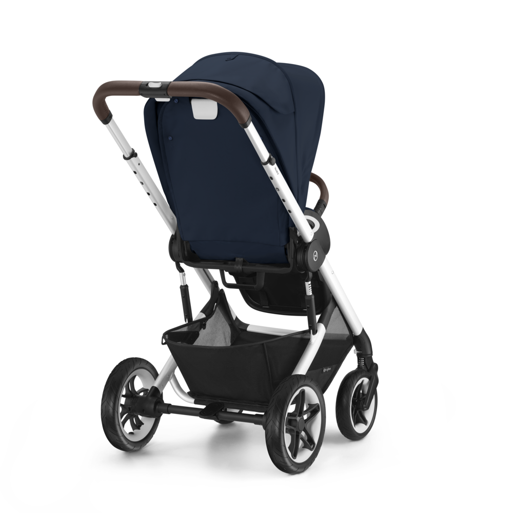 Cybex® Otroški voziček Talos S LUX (0-22 kg) Ocean Blue (Silver Frame) Cybex