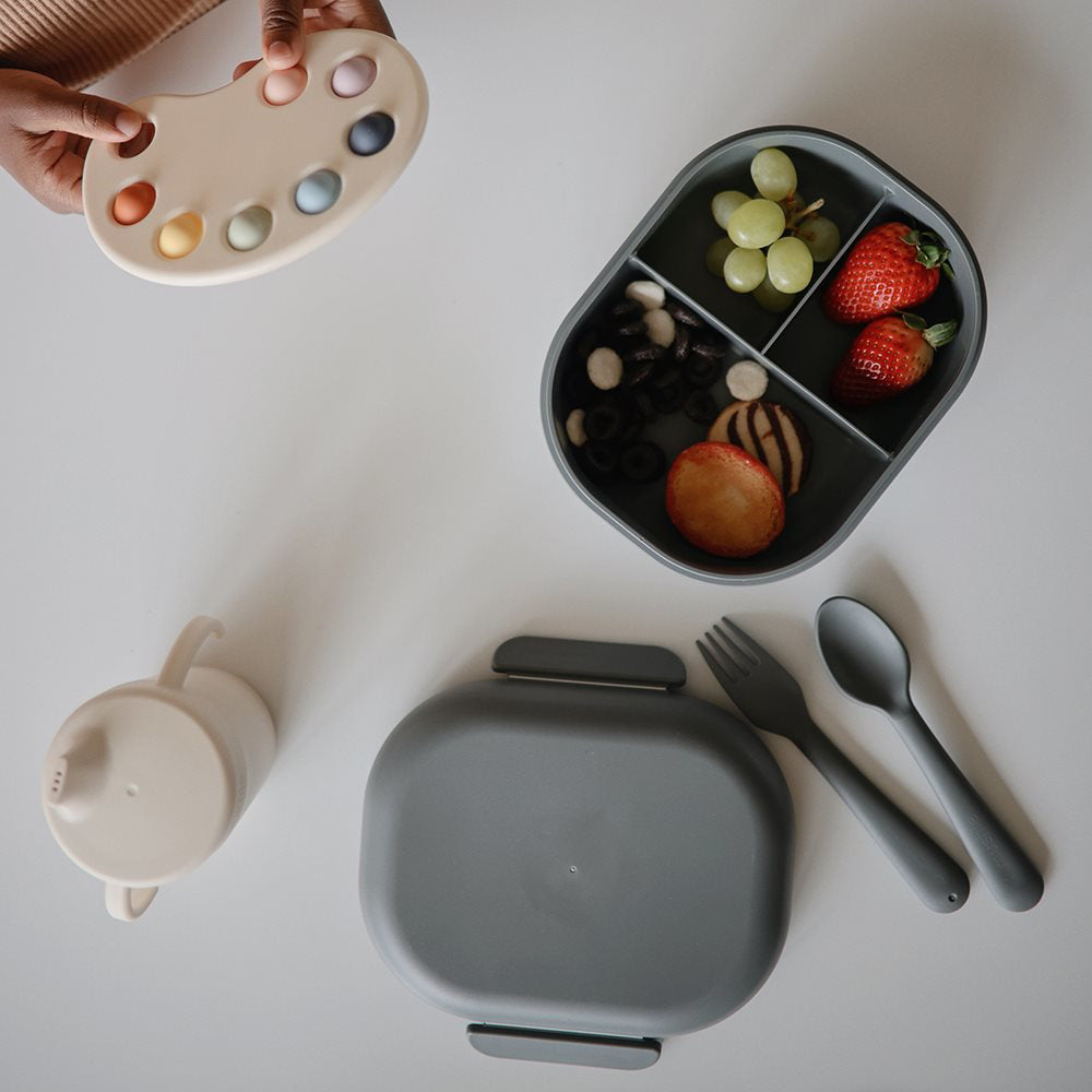 Mushie® Škatlica za malico Ivory Mushie