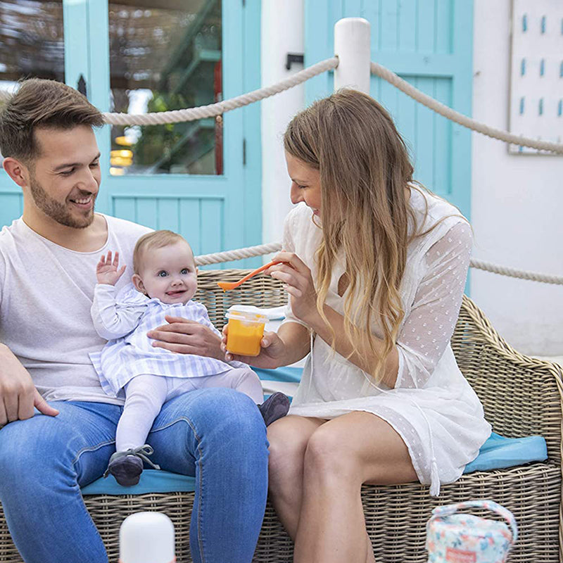 Miniland® Set 4 posodic za shranjevanje Candy 250ml Miniland