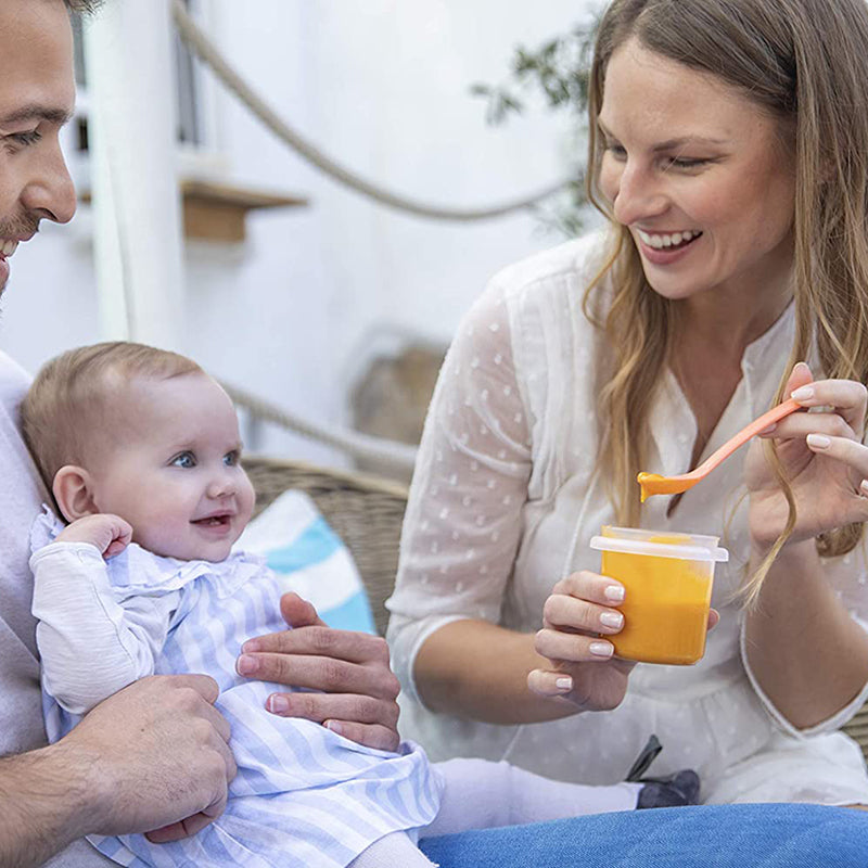 Miniland® Set 6 posodic za shranjevanje Mint 200/250/300ml Miniland