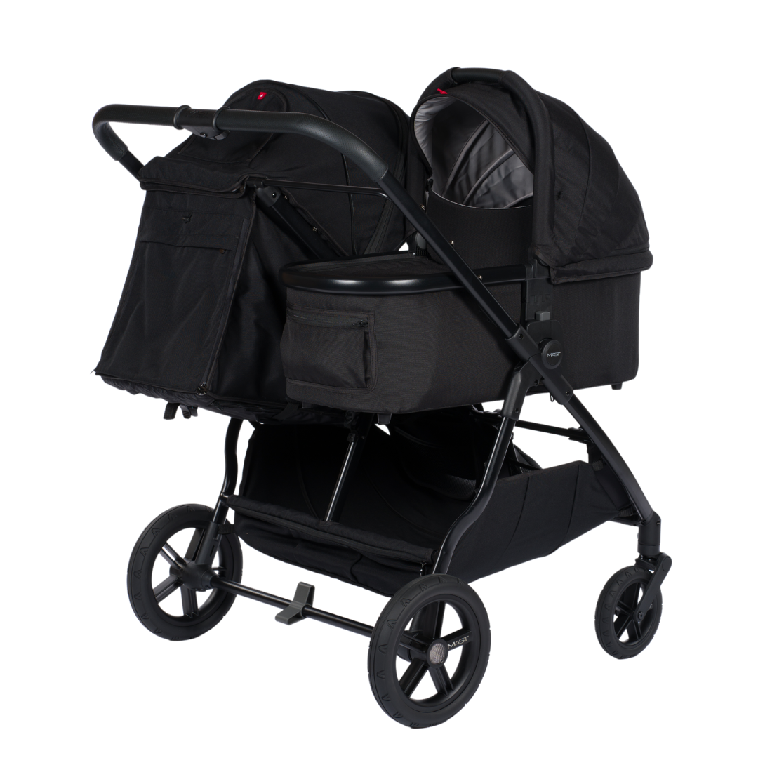 MAST® Otroški voziček TWIN X Onyx Mast