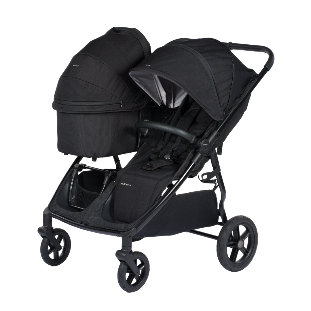 MAST® Otroški voziček TWIN X Onyx Mast