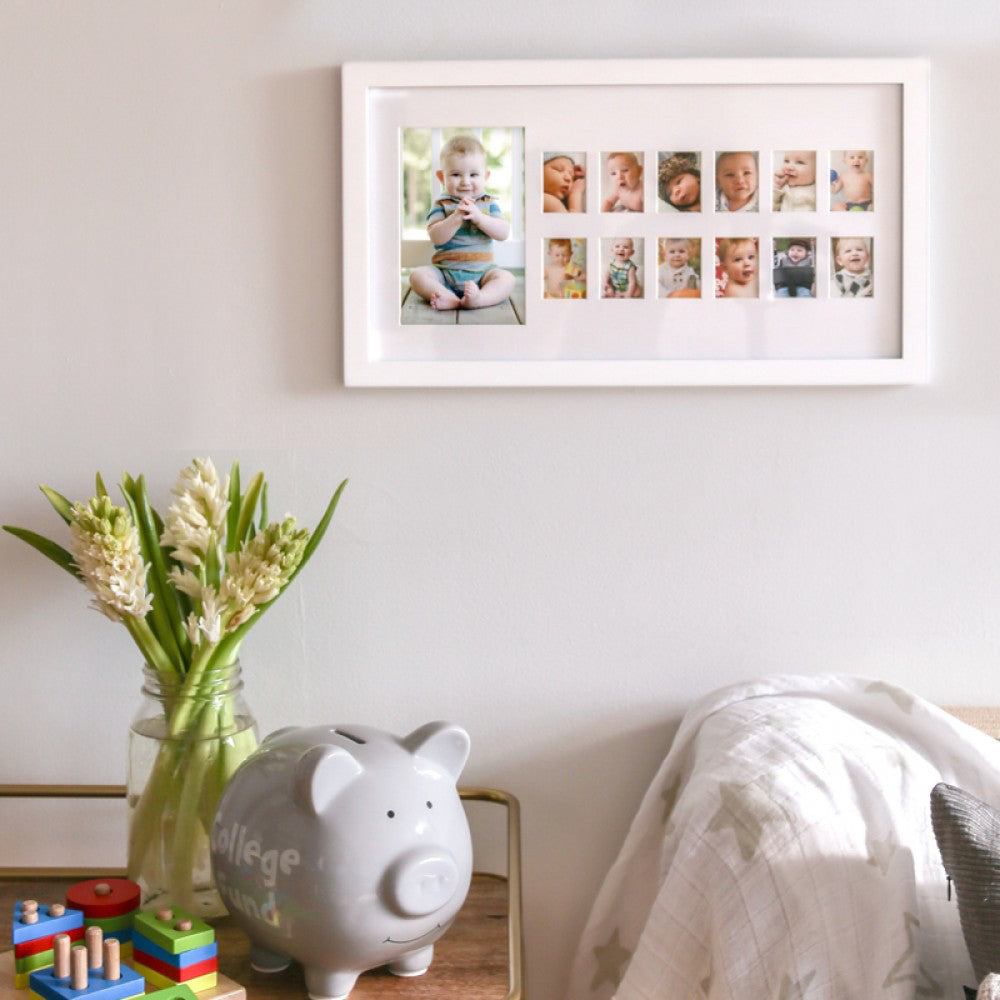 Pearhead® Okvir Foto spominov - Prvo leto Pearhead