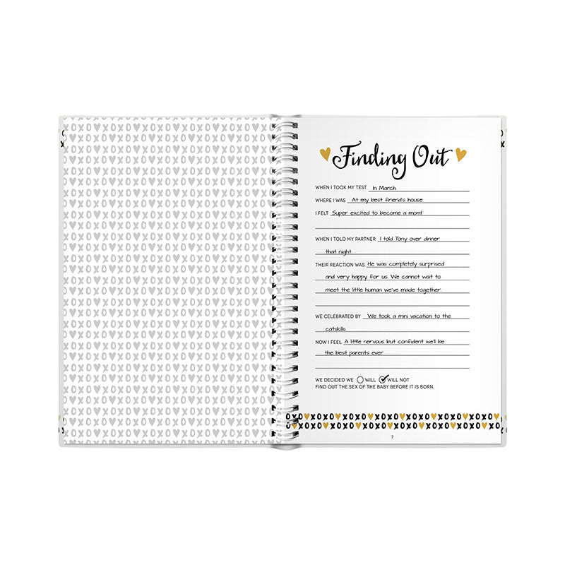 Pearhead® Nosečkin Dnevnik spominov Pearhead