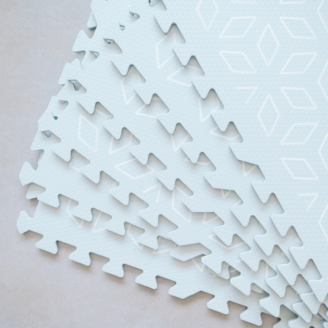 Evibell® Igralna podloga Puzzle 120x180 Geometric Grey Evibell