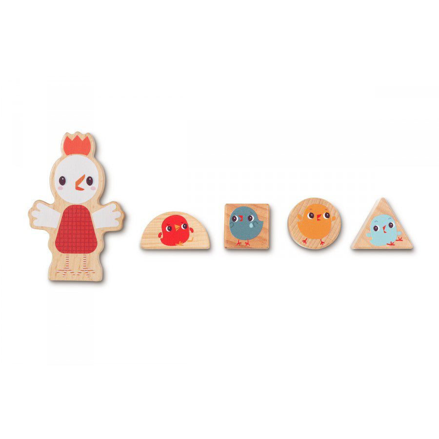 Lilliputiens® Kocka za razvrščanje oblik Lilliputiens