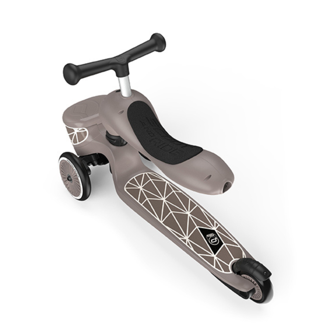 Scoot & Ride® Otroški poganjalec in skiro Highwaykick 1 Lifestyle Brown Lines Scoot & Ride