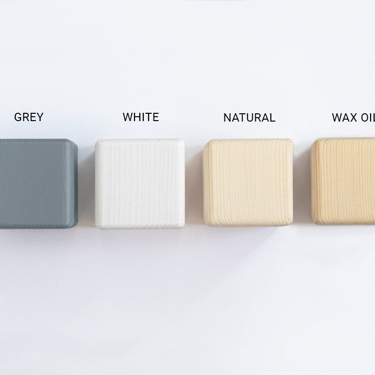 Benlemi® Otroška postelja STUDY 90x200 Dark Grey Benlemi