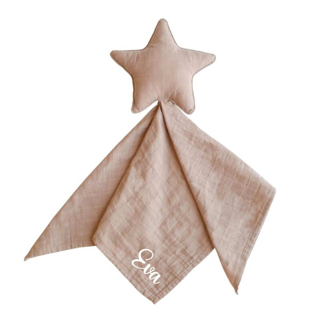 Mushie® Ninica odejica Star Natural Mushie