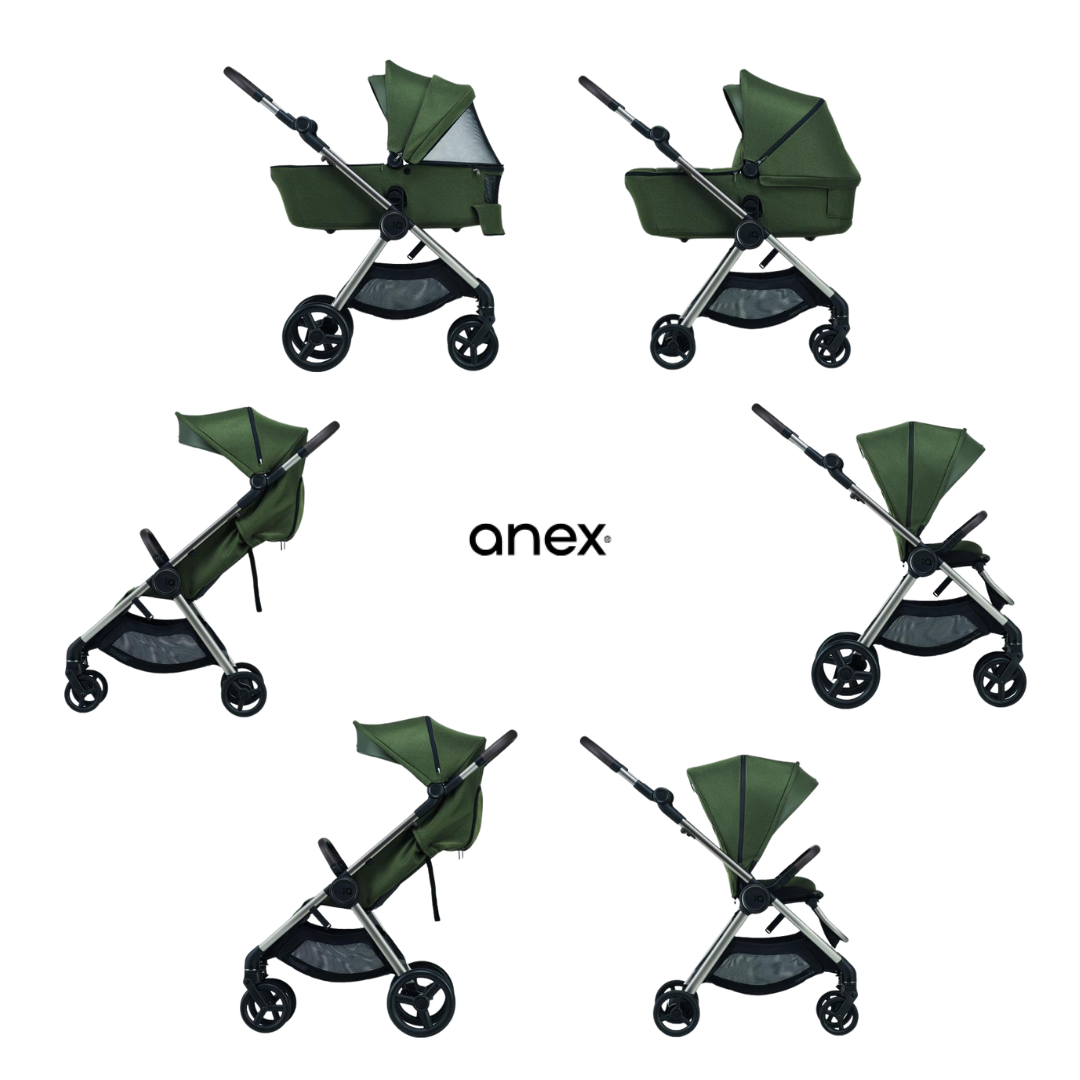 Anex® Otroški voziček 6v1 IQ (0-22kg) Richi Anex