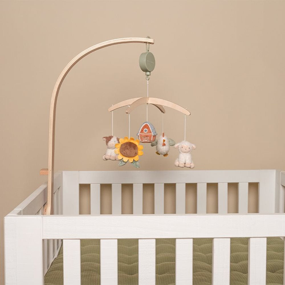 Little Dutch® Lesen glasbeni vrtiljak Little Farm Little Dutch