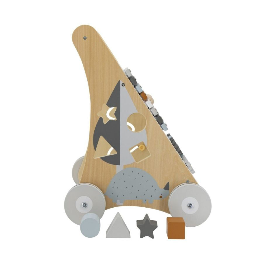 Tryco® Aktivnostni leseni voziček Tryco