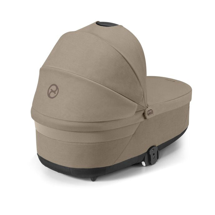 Cybex® Otroški voziček 4v1 Balios S Lux + Avtosedež Cloud G + IsoFix baza G Almond Beige (+ Rain cover) Cybex